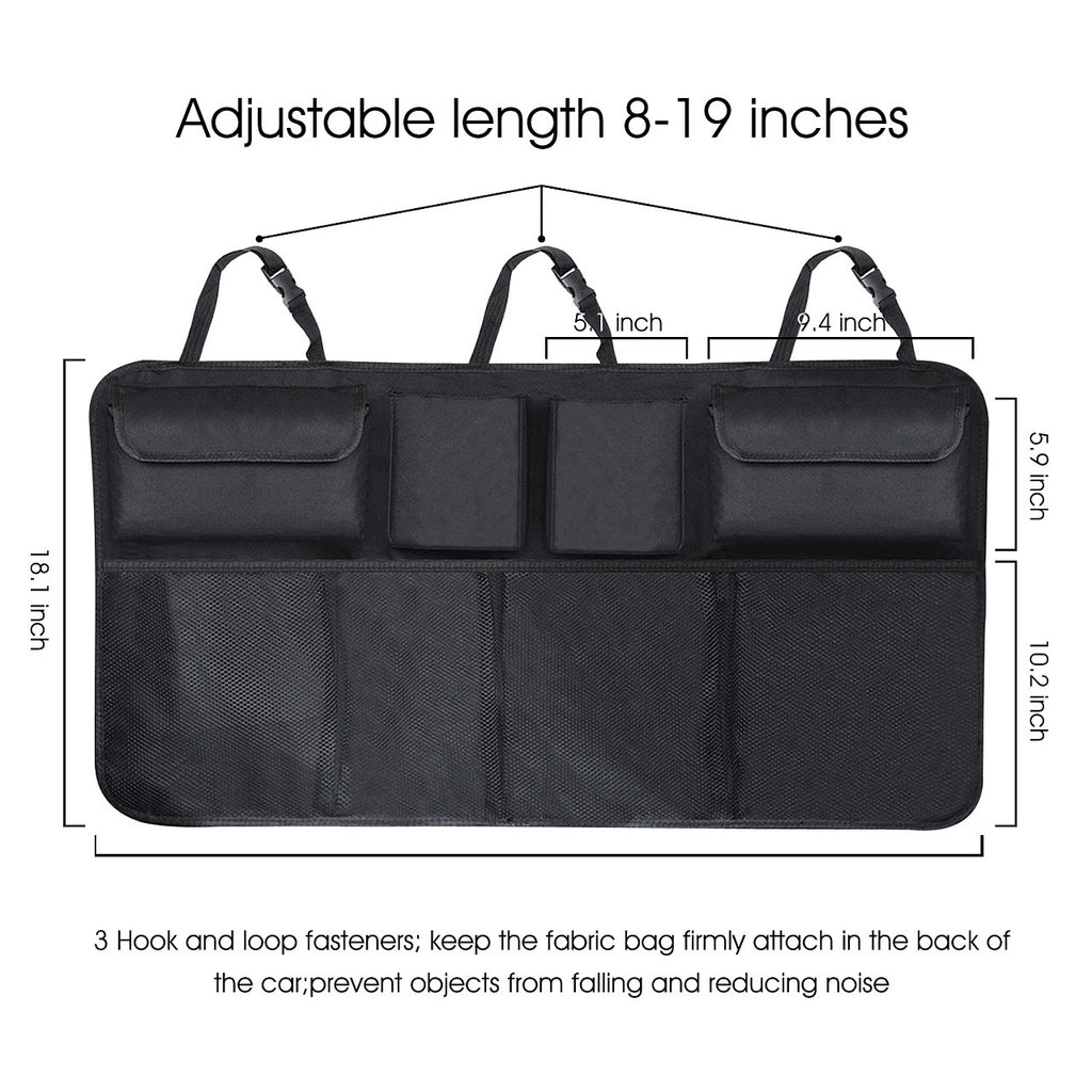 Car Foldable Trunk Storage Hanging Bag Storage Bag