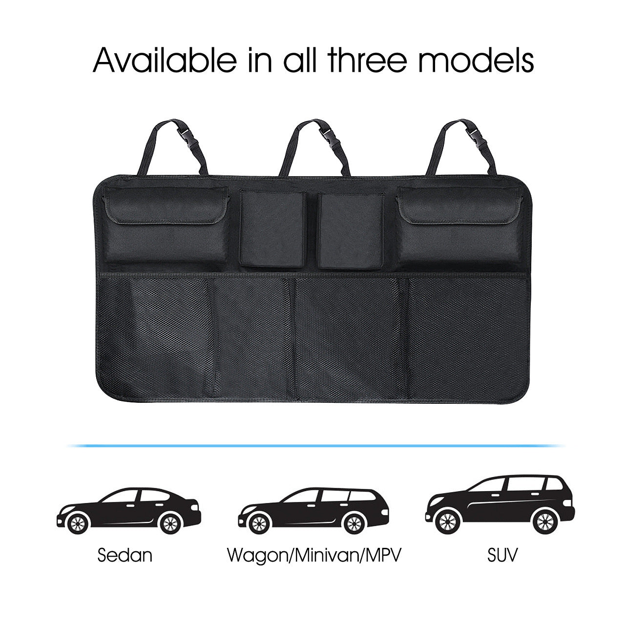 Car Foldable Trunk Storage Hanging Bag Storage Bag